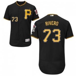 Black Pittsburgh Pirates Felipe Rivero Jersey